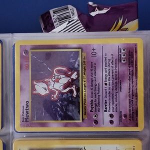 Holographic Mewtwo, all original, mint condition